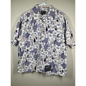 Coors Light Hawaiian Shirt Men's XL Licensed Beach Party Short Sleeve Button Up